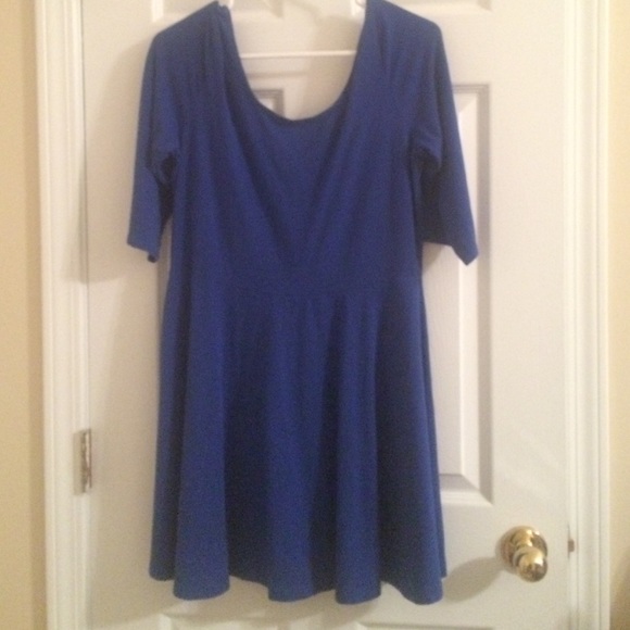 Blue Express Skater Dress