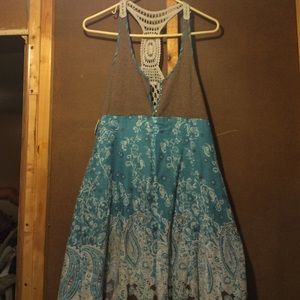 Cute Free people sundress size 6.