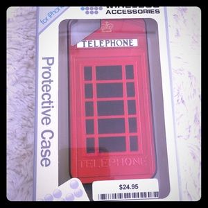 iPhone 5 England Telephone Booth