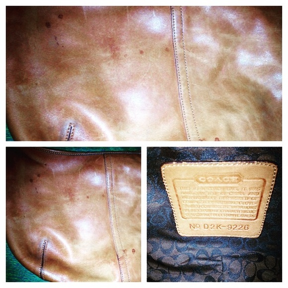 SOLD!!! 👜👜Vintage leather Coach purse - Picture 4 of 4