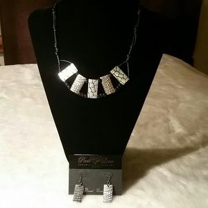 NWOT Park lane  necklace and earings. ON HOLD FOR