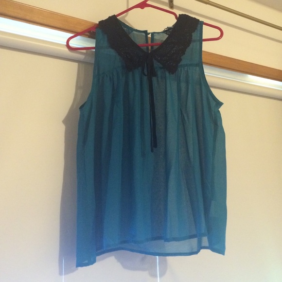 Teal Tank Top - Picture 1 of 3