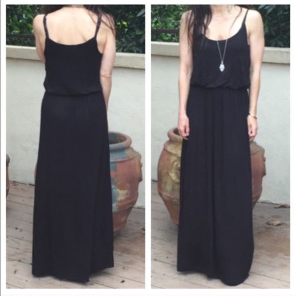 💥💥💥💥Black maxi dress ONE HOUR SALE - Picture 2 of 4