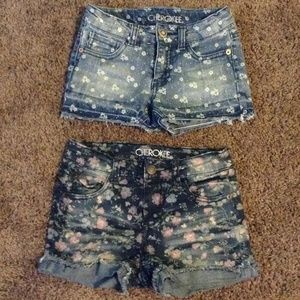 2 pairs of shorts from target