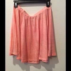Coral Skater Skirt