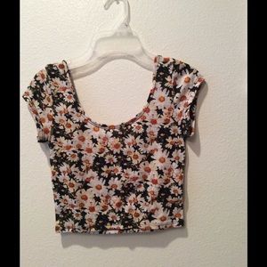 Sunflower Crop Top