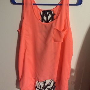sheer tank top
