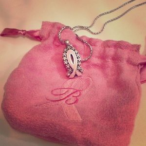 Brighton Breast Cancer Ribbon Badgeclip