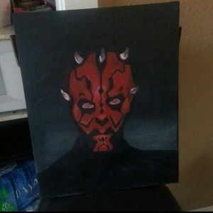 Star Wars Darth Maul Painting