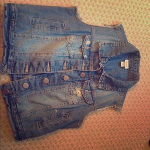 Denim vest