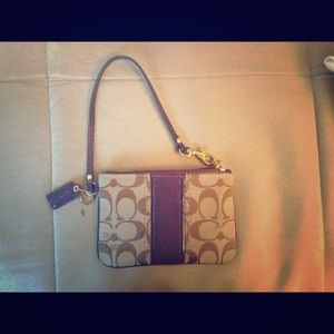 Coach wristlet