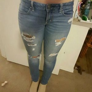 American Eagle ripped  jeans.