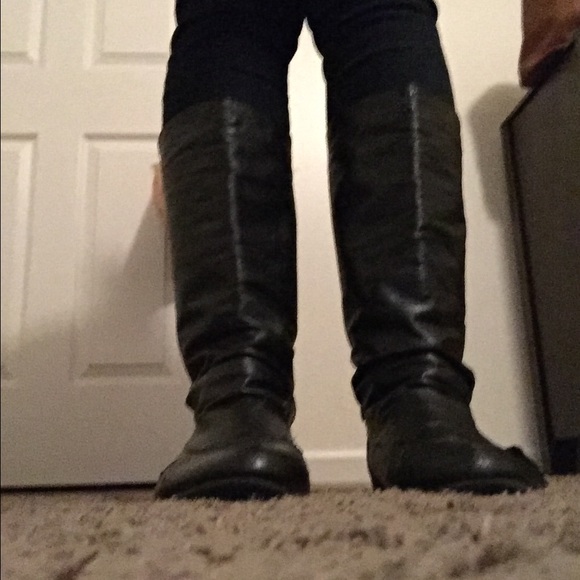 Black boots
