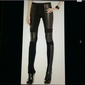 Bcbgmaxazaria Faux Leather Leggings
