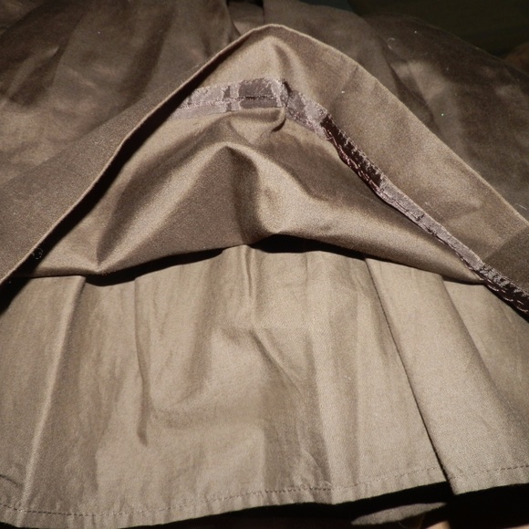 J. CREW Brown Ruffled Tank Dress - Picture 6 of 7