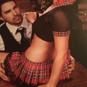 Plus size school girls set