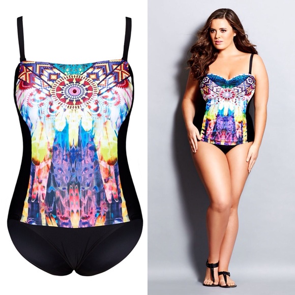 ✨Sale✨ Goddess Swimsuit Plus Size 20-22 - Picture 2 of 4