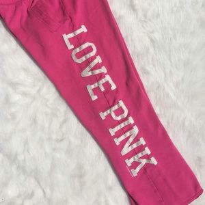 LOVE PINK SWEATPANTS