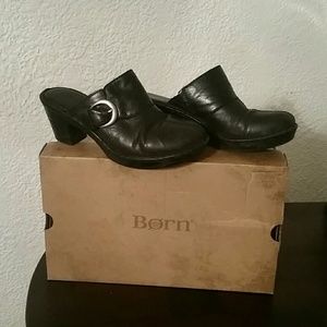 Born Mules Black Size 7 M