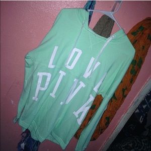 SOLD Vs pink hoodie