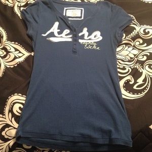 Aeropostale Navy Top
