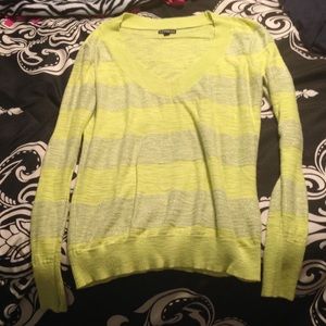 Express Sparkly Yellow Sweater✨