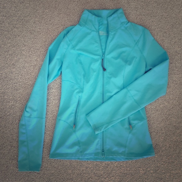Zella bright blue athletic zip up