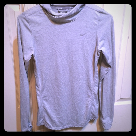 Nike dri-fit hooded running jacket