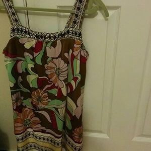 Hale Bob Silk Tank Top/ or very short Dress