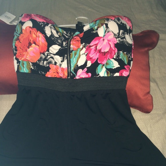 2bebe Floral Jumpsuit