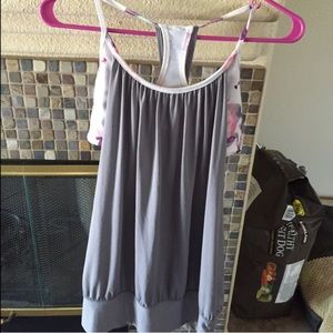 Blurred blossom tank