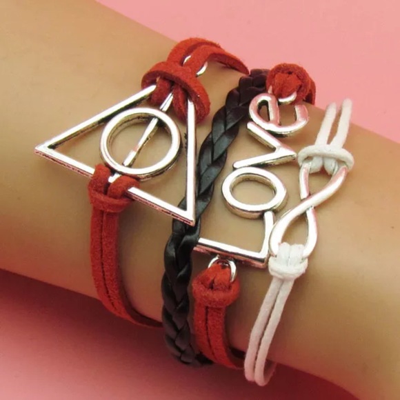 Jewelry - Harry Potter Deathly Hollows WrapBracelet