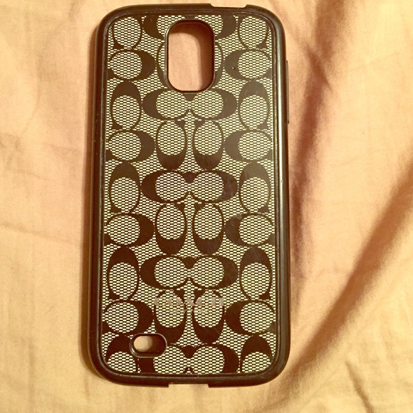 Coach Samsung galaxy s4 hard case!!