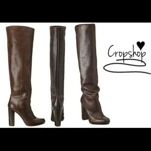 Nine West -  Cropshop - Dark Brown