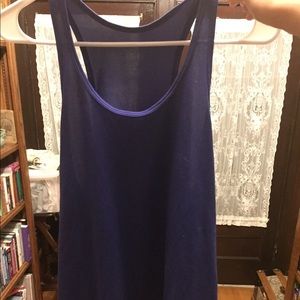 PURPLE NIKE DRY FOT TANK TOP