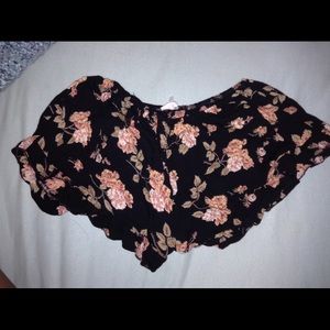 Floral Print Shorts