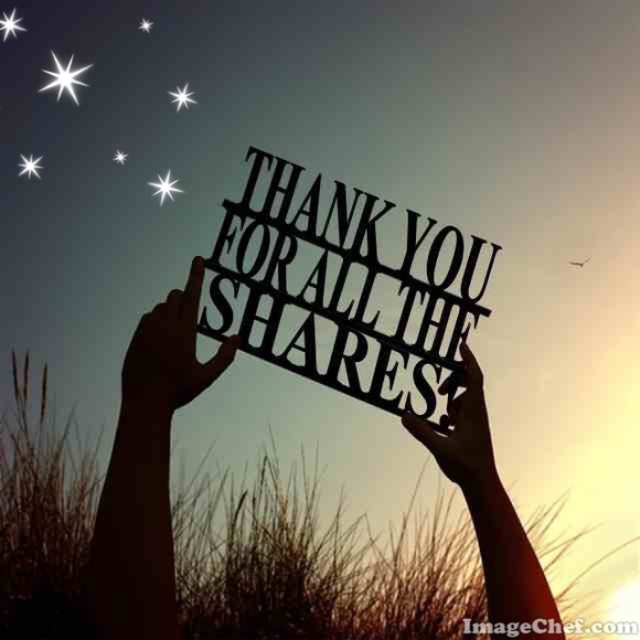 🎀🌻 ️Thank You for all the Shares 🌻🎀