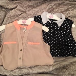 2 button up dress shirts