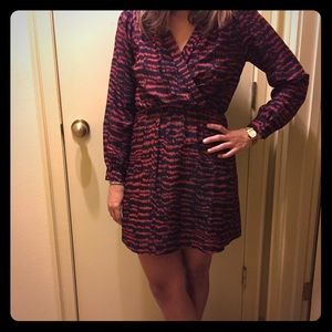 Aqua dress from Bloomingdales