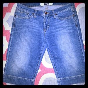 INDIE jean walking shorts