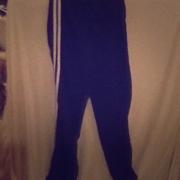 Blue sweat pants