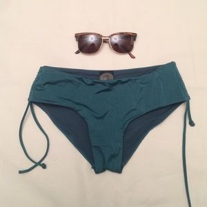 H&M Aqua Green Hipster Bikini Bottoms Size 4