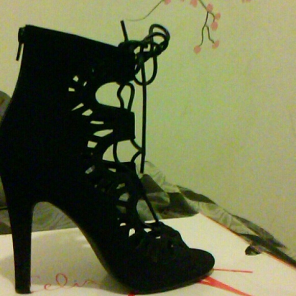 Lace up heels