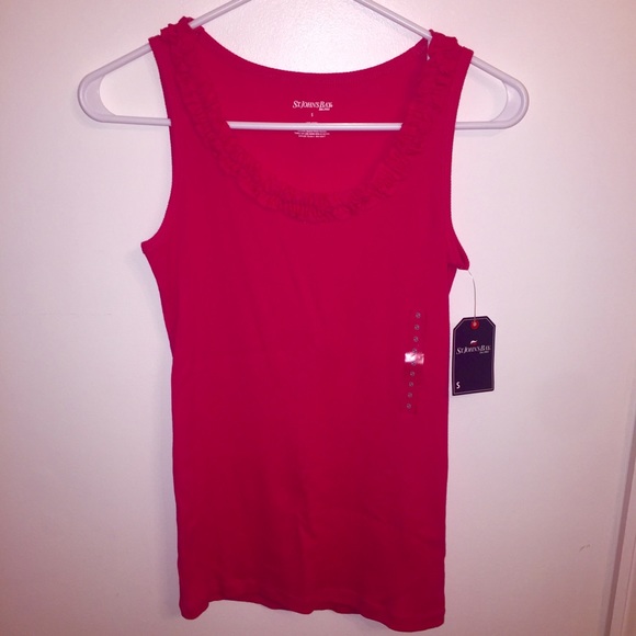 Pink St. John's Bay tank - Picture 1 of 2