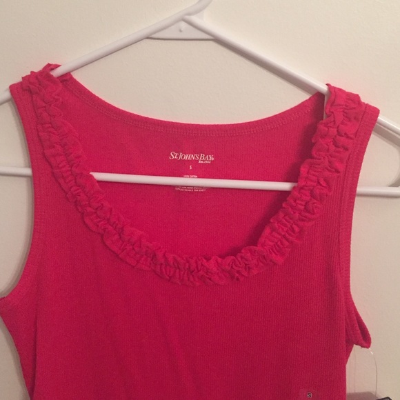 Pink St. John's Bay tank - Picture 2 of 2