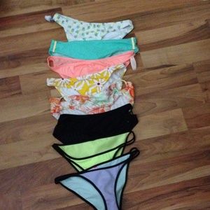 6 different bathing suit bottoms!! Bottom 2 SOLD