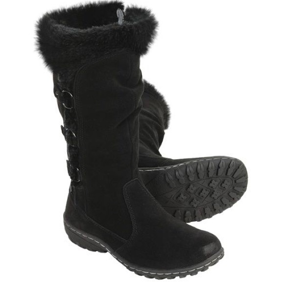 Khombu Shoes - Pretty black boots