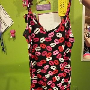 Lips tank top