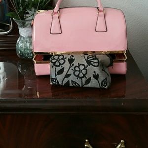 Gorgeous Pink with all purpose compartment.