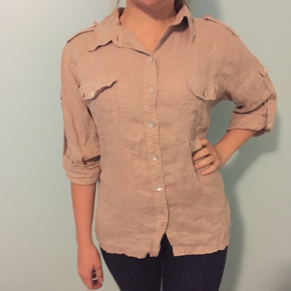 Chico's Tops - Chico's beige shirt